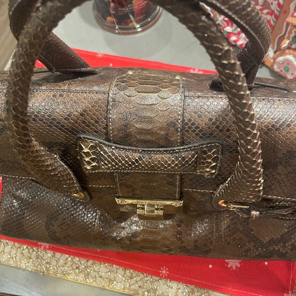 Beautifulful Jimmy Choo python bag - Picture 9 of 12